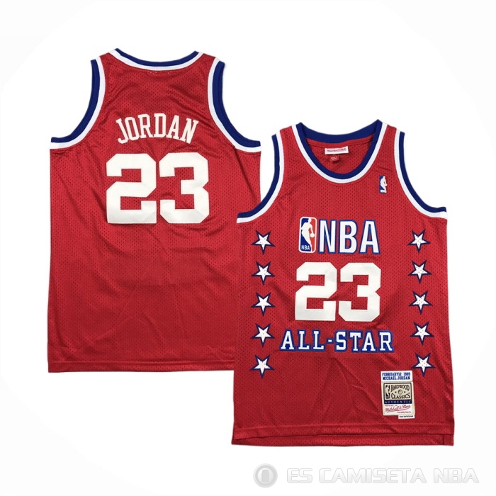 Camiseta DeAndre Jordan #23 Nino All Star 1989 Rojo